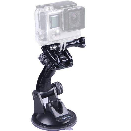 Smatree Suction Cup Mount Compatible for G*pro Action Camera 12/11/10/9/8/7/6/5/4/3+/3/Session/DJI OSMO Action 4/3 Camera
