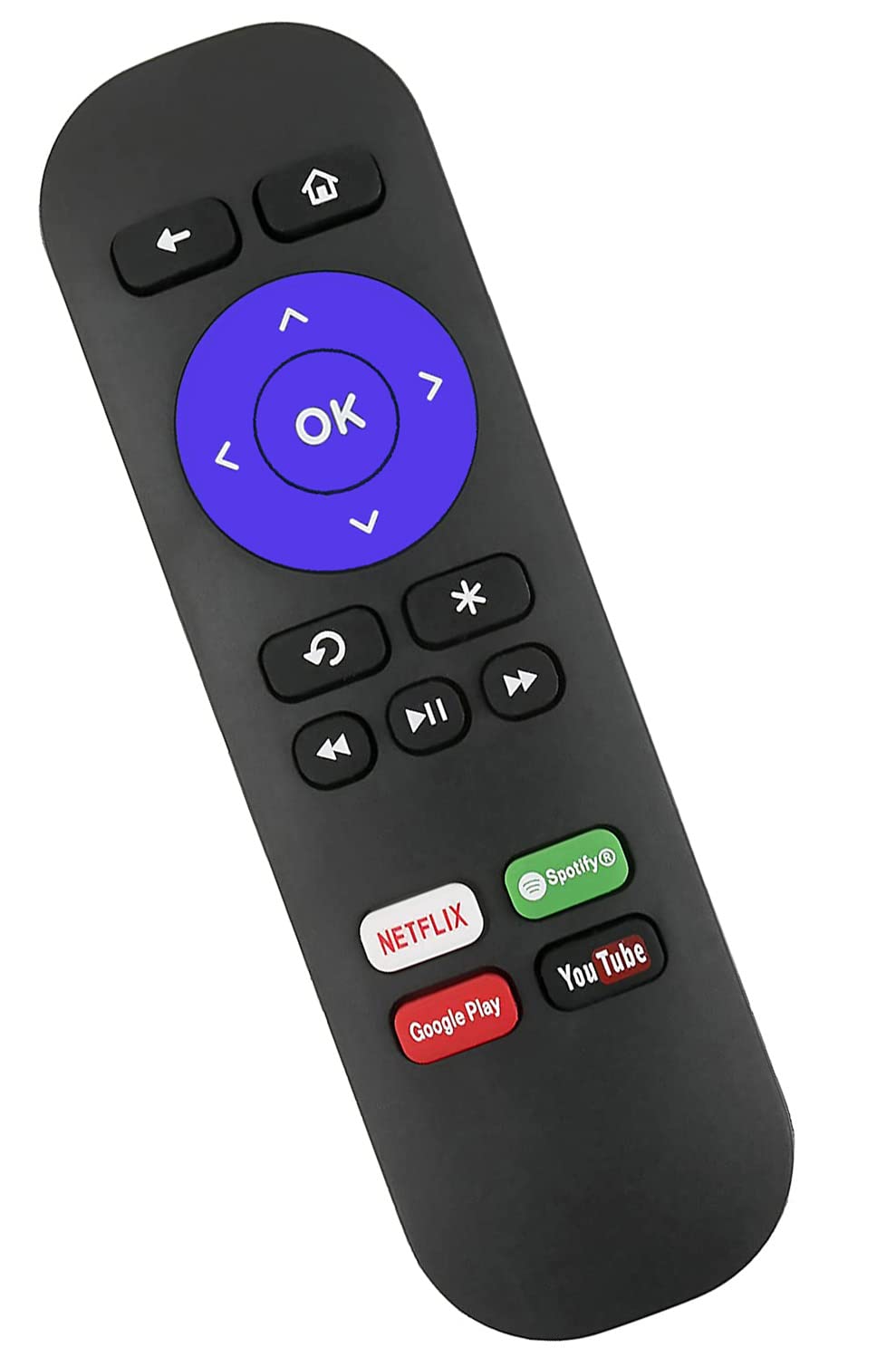 Remote Control Compatible with Roku 1, Roku 2, Roku 3, Roku 4, (HD, LT, XS, XD), Roku Express, Premiere 3900RW 3910RW 4620RW 3700RW 3710RW 3710XB