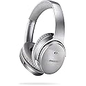 Bose QuietComfort 35 II Noise Cancelling Bluetooth Headphones- Wireless, Over Ear Headphones with Built in Microphone and Alexa Voice Control, Silver