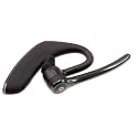 Wireless Earphone Ear-Hook Headphone Boom Mic Compatible with Consumer Cellular Iris Flip, Handsfree Single Headset Over The Ear Earbud