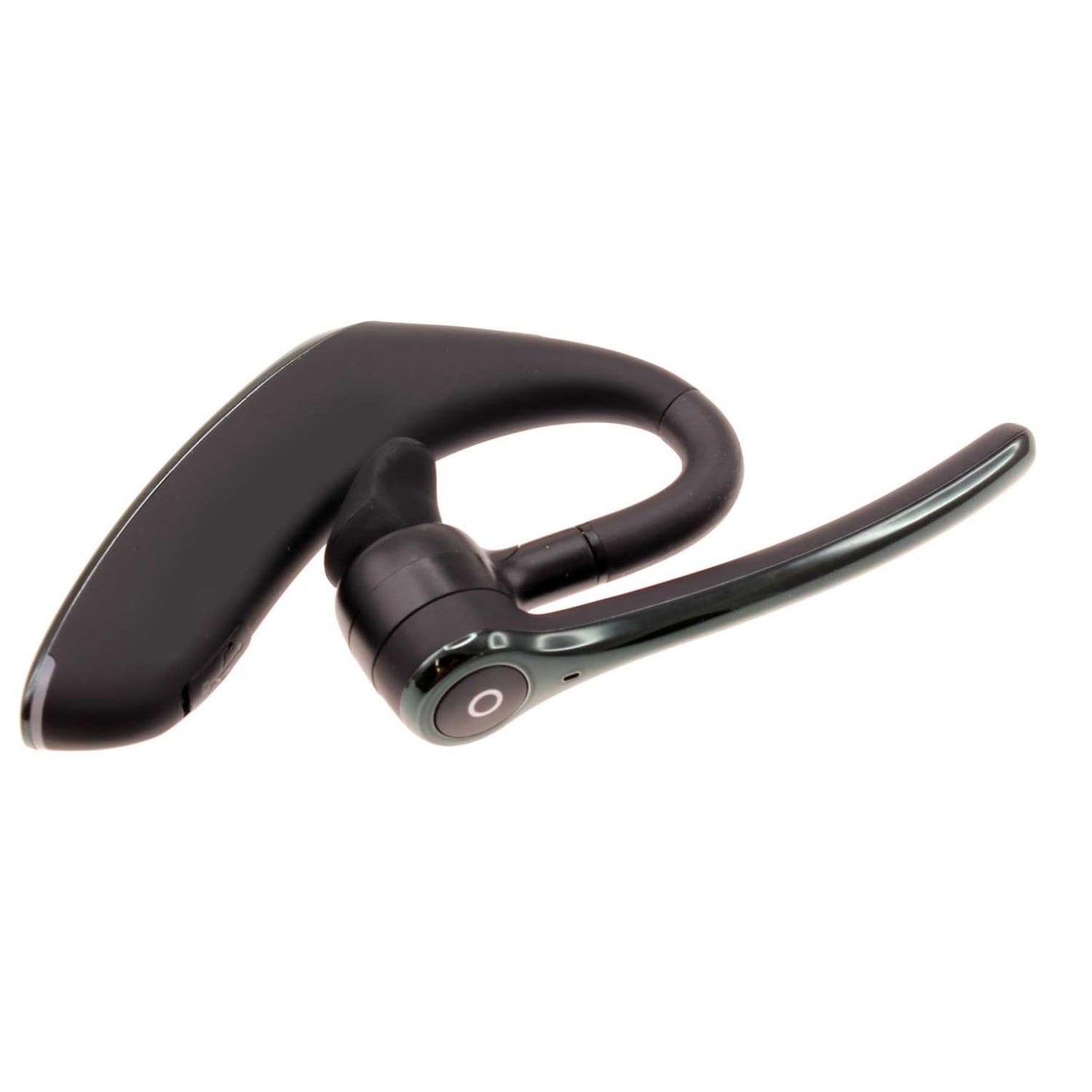 Wireless Earphone Ear-Hook Headphone Boom Mic Compatible with Consumer Cellular Iris Flip, Handsfree Single Headset Over The Ear Earbud