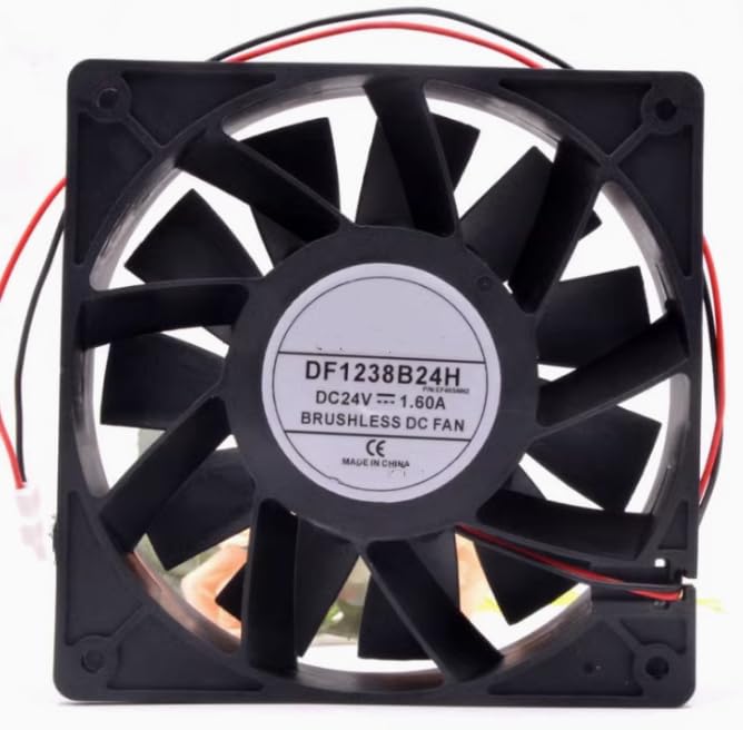 DF1238B24H DC 24V 1.60A 12038 2-Wire Inverter Fan