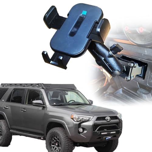 The Original Stubby Smash Phone Mount Kit w/Basic Phone Holder for 5th Gen 4Runners | 1" RAM Compatible Ball Mount for Dashboard Cubby | 5th