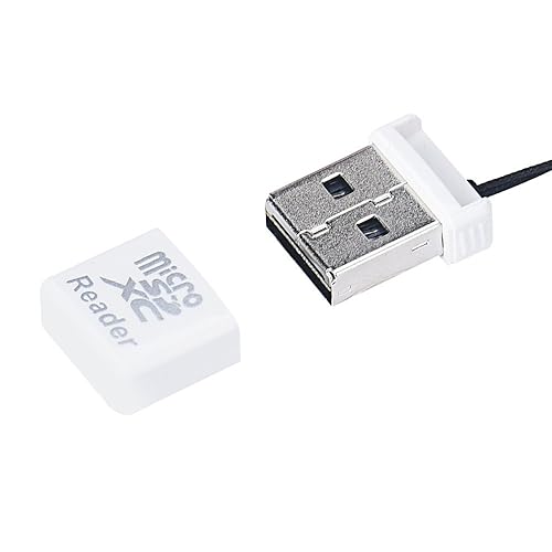 Cotchear White Computer Card Reader MINI Super Speed USB 2.0 Micro SD/SDXC TF Card Reader Adapter Gifts Wholesale Drop Shipping