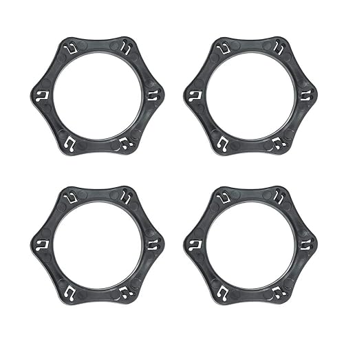 CamDesign Hexagonal Anti-Roll Ring for Handheld Wireless Microphone Anti Slip Shockproof Mic Ring for KTV, Karaoke, Dance Ball, Conference Room, News