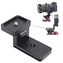 iShoot Lens Collar Replacement Foot Tripod Mount Ring Base Compatible with Nikon FTZ Mount Converter Lens Adapter Ring, Lens Support Holder with Arca