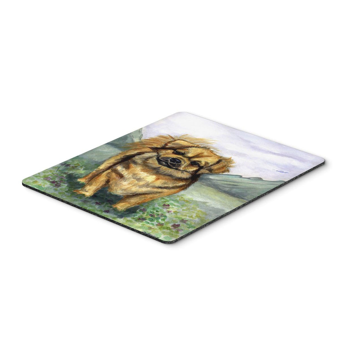 Caroline's Treasures 7075MP Tibetan Spaniel Mouse Pad, Hot Pad or Trivet for Home Office Gaming Working Computers Laptop Mouse Mat,Washable Large