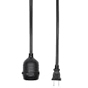 5ft 1-Socket Mini Pendant Light, Heavy Duty Weatherproof Patio String Lights, E26/E27 Hanging Ceiling Lamp Kit, for Bistro Bar Kitchen Backyard