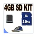 4GB SD/HC Memory Card Secure Digital BigVALUEInc Accessory Saver Bundle for Nikon Digital Cameras