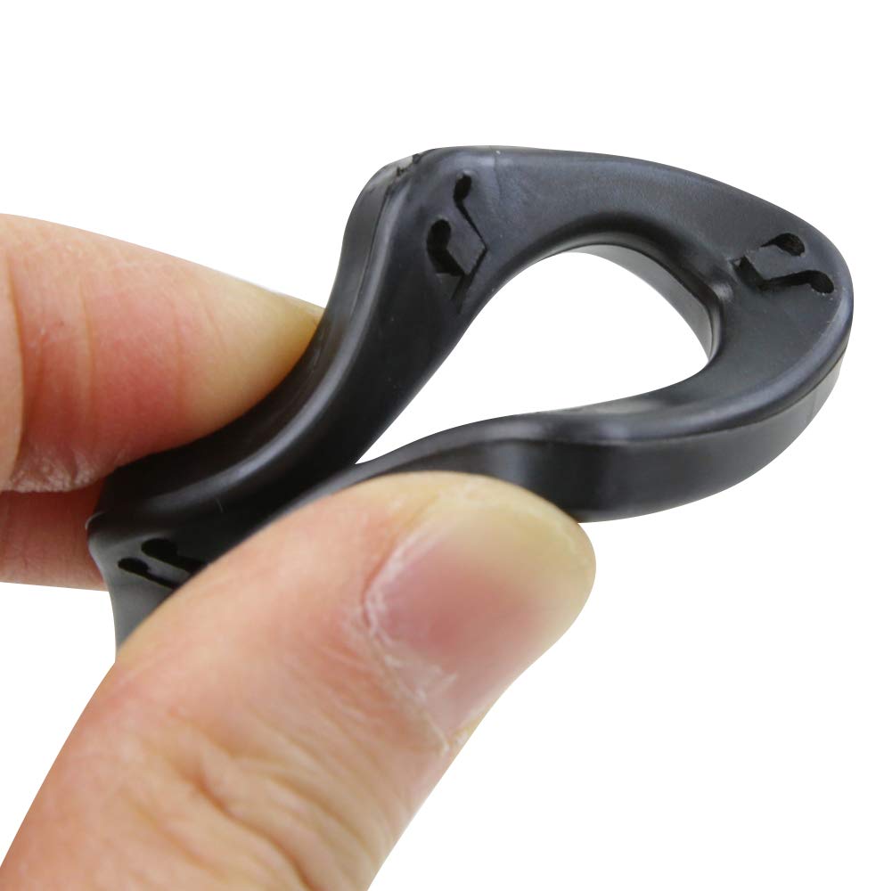 CamDesign Hexagonal Anti-Roll Ring for Handheld Wireless Microphone Anti Slip Shockproof Mic Ring for KTV, Karaoke, Dance Ball, Conference Room, News