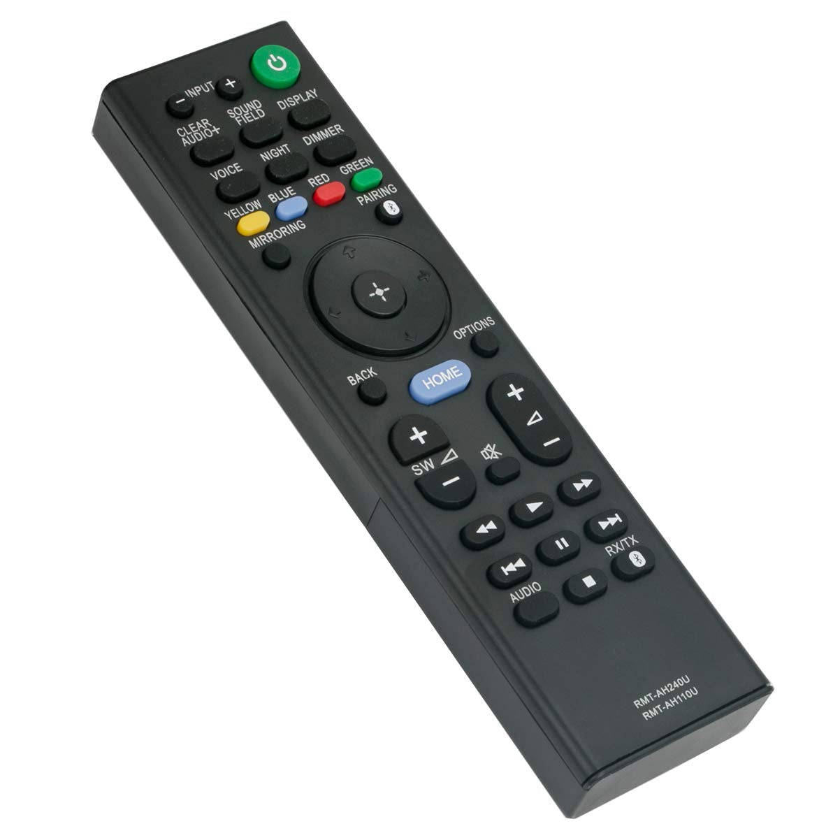 RMT-AH240U RMT-AH110U Replacement Remote Control Applicable for Sony Home Theater System HT-NT5 HT-CT790 HT-XT2 SA-NT5 SA-CT790 HT-CT800 HT-XT3 HT-NT3
