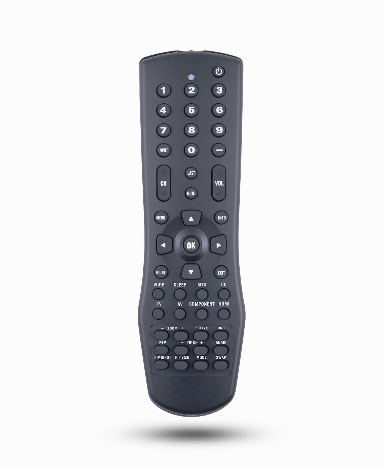 VR1 Replacement Remote Control for Vizio TV VX52L VX42L VW42L VW37L VW26L VW22L VU42L VS42L VA26L VA22L VA220E VA19L L42 L37 L32 GV47L GV46L GV42L