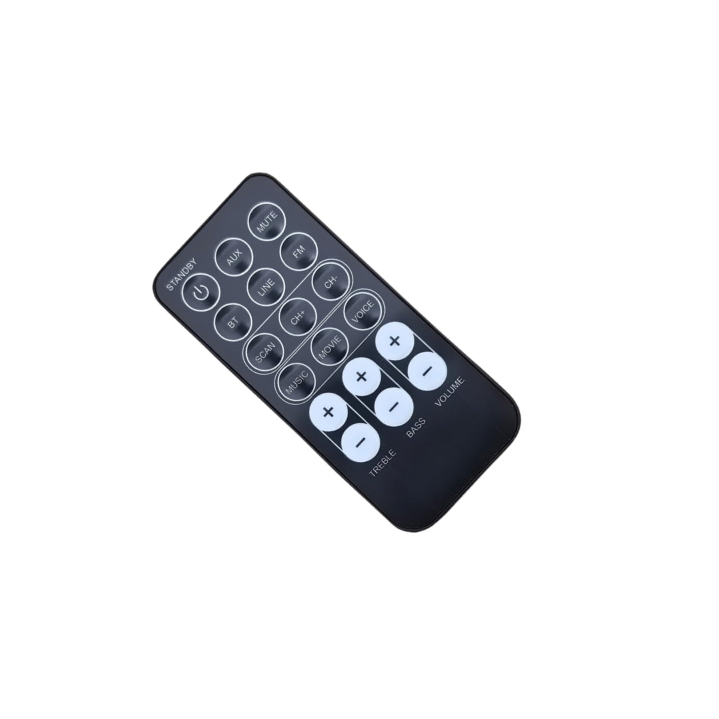 Loakdsa New Replacement Remote Control for I.Sound ISOUND-5378 & Craig CHT912, & Bush B-6609, Raylan Soundbar Home Theater System