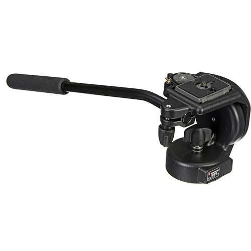 Manfrotto 128RC Micro Fluid Head with 200PL 14 RC2 Rapid Connector Plate