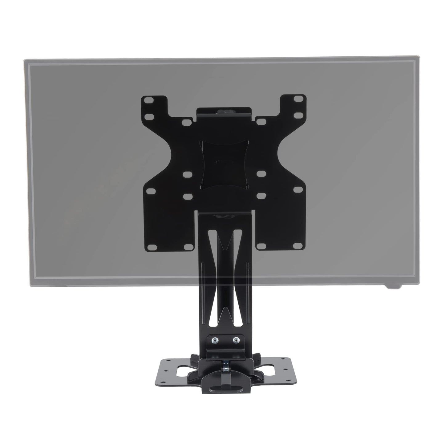 RecPro RV Rotating Countertop Mount TV Bracket | 360 Degree Rotation Swivel Universal TV Stand | VESA Mounting