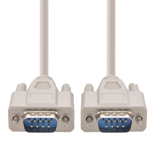 InstallerParts (10 Pack 25 ft DB9 Male to Male Serial Cable