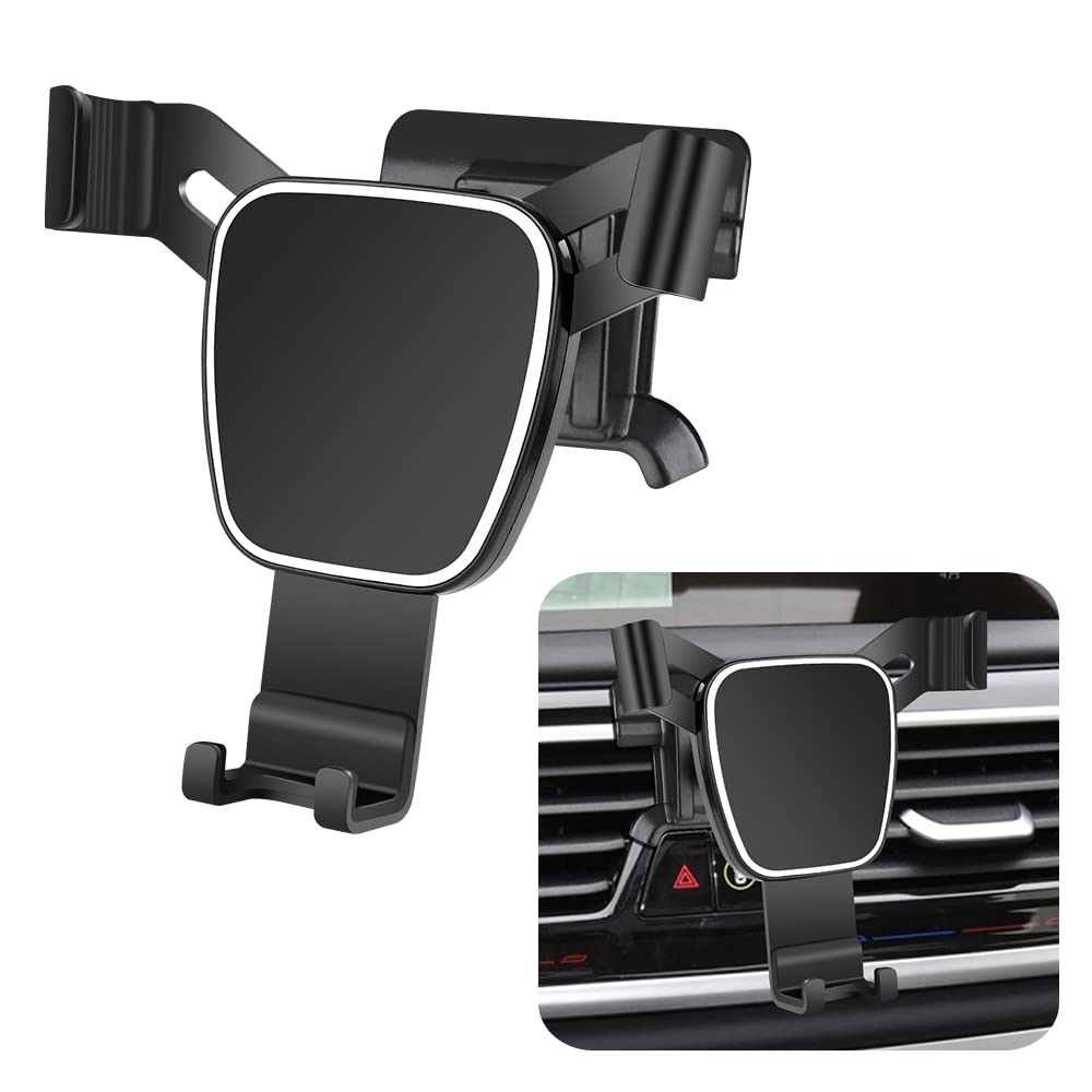 LUNQIN Car Phone Holder for 2016-2022 BMW 7 Series 740i 745e 750i M760i xDrive Auto Accessories Navigation Bracket Interior Decoration Mobile Cell