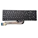 Laptop Keyboard with White Backlit Replacement for Dell G3 3500 3579 3590 3779 G5 5500 5587 5590 G7 7590 7588 7790 Series Gaming Notebook(White Print)