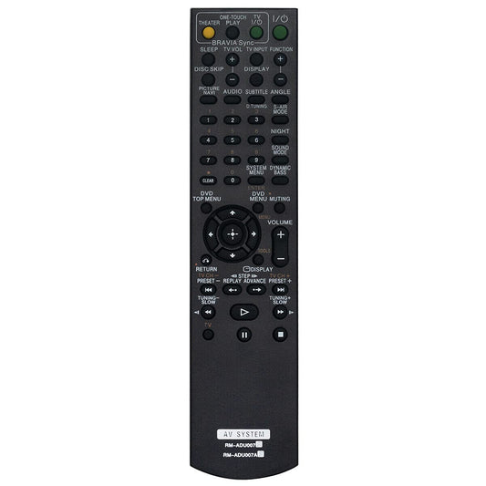 ALLIMITY RM-ADU007 SUB RM-ADU007A Replaced Remote Control Fit for Sony Home Theater AV System 1-480-570-21 DAV-HDX274 DAV-HDX277WC DAV-HDX285