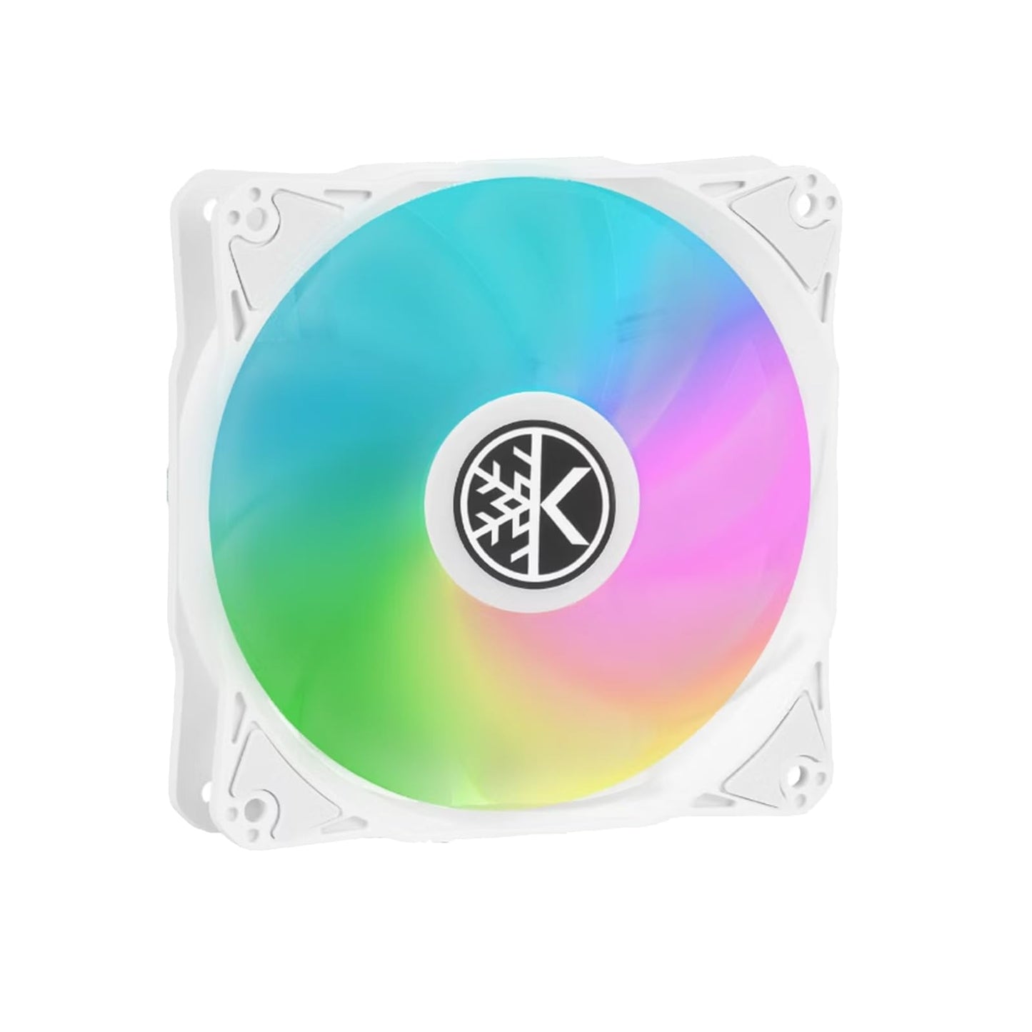 KINGCOOL Valor PWM 120mm ARGB Cooling Fan - FDB Bearing, High Airflow, Low Noise, 4-Pin, Up to 2000 RPM PC Cooling Fan for Computer Case Radiator CPU