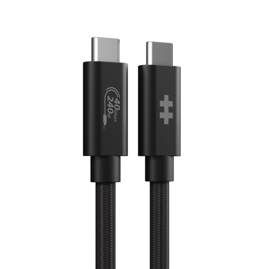 HyperDrive Next USB4 Type-C Performance Charging Cable - USB C Charging w/ 40Gbps Data Transfer, 240W Power Delivery, Fast Charge, 8K Video Support