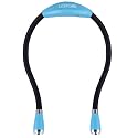 LEDGLE Neck Reading Light Rechargeable Neck Flashlights for Knitting, 4 LED Bulbs + 3 Adjustable Brightness + Flexible Soft Silicone Arms | Hands Free
