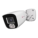 Anpviz 4MP PoE IP Bullet Camera with Microphone/Audio, IP Security Camera Outdoor Indoor, Night Vision 65ft, Waterproof IP66, 108° Wide Angle 2.8mm