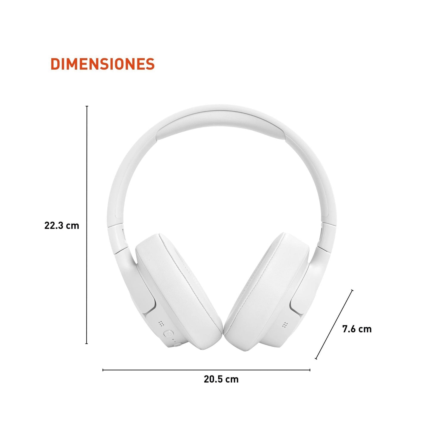 JBL Tune 770NC-White (Renewed)