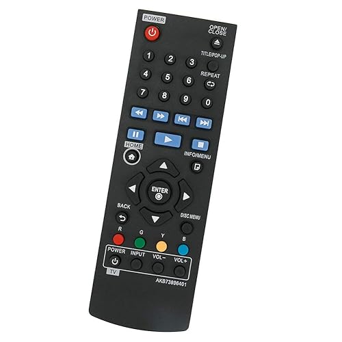 New Replace Remote Control for LG Blu-ray Player BP240 BP255 BP240D BP250 BP125 BP125N BP350