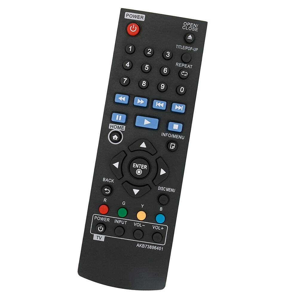 New Replace Remote Control for LG Blu-ray Player BP240 BP255 BP240D BP250 BP125 BP125N BP350