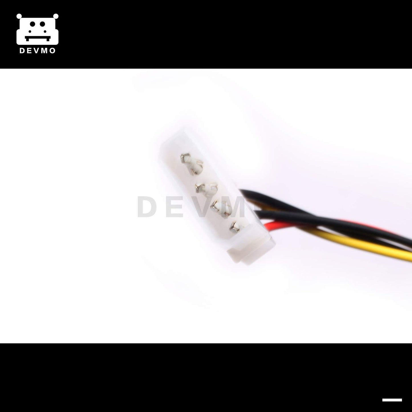 DEVMO 6X New IDE/Molex 4-Pin Male to Serial ATA SATA 15-Pin Female Power Adapter Cable