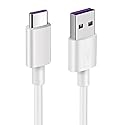USB C Fan Charger Cable for JISULIFE Handheld Mini Fa-n, Aluan, WiHoo, KIDEE, ZEEFO,FrSara,CIVPOWER Neck Fa-n, HomeLifairy, SWEETFULL Replacement