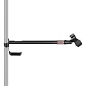 Rannsgeer Microphone Boom Arm Extension 11-18" Adjustable with 2 Mic Clips & Hanger - Universal Mic Stand Extension