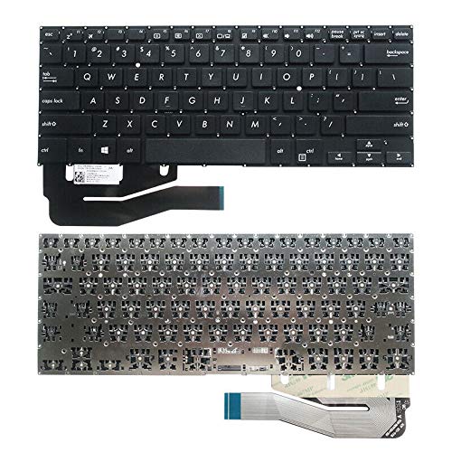 New US English Black Keyboard (Without palmrest) Replacement for ASUS TP410 TP410U TP410UA TP410UF TP410UR TP401 TP401CA TP461 TP461U TP461UA