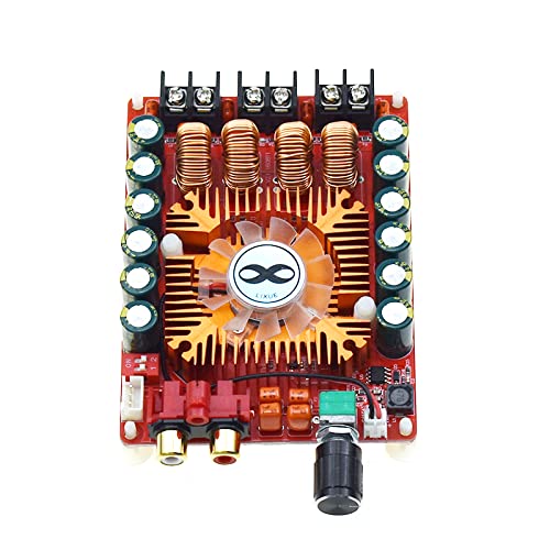 High Power Digital Amplifier Board 160W+160W Dual Channel Audio Stereo Power Amplifier Board Module TDA7498E for Car Computer