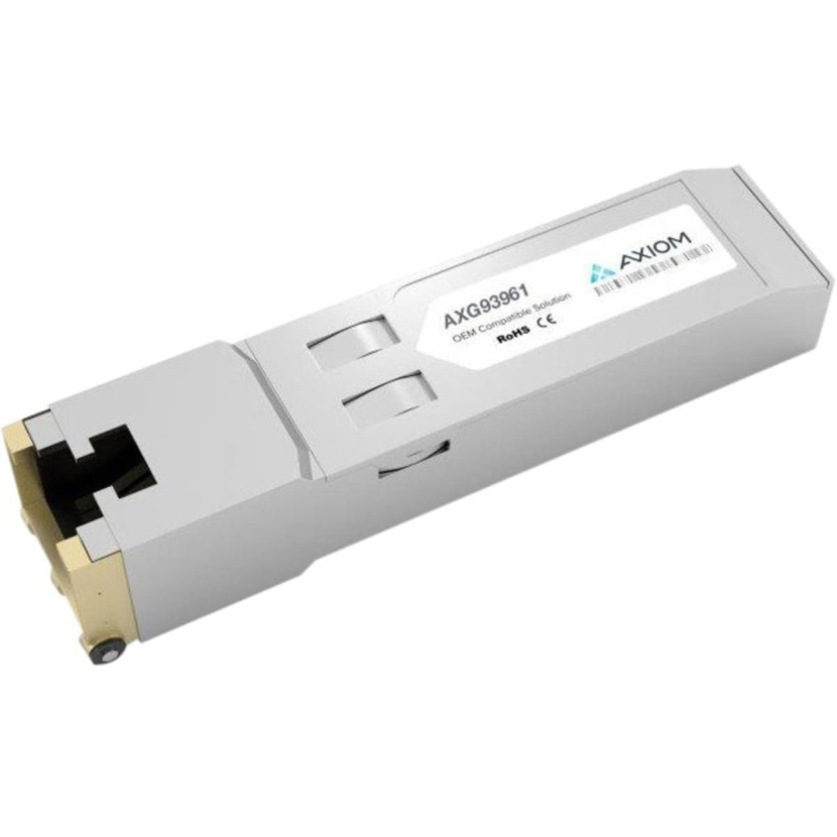 Axiom Memory - AXG93961 - Axiom Meraki SFP (Mini-GBIC) Module - for Data Networking - 1 RJ-45 1000Base-T Network LAN - Twisted PairGigabit Ethernet