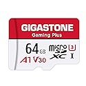 ?For Switch 1 Only? GIGASTONE 64GB Micro SD Card, Gaming Plus, Nintendo-Switch Compatible, High Speed 90MB/s, 4K UHD Video Recording, Micro SDXC UHS-I