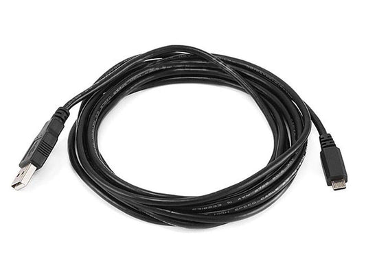 Monoprice 105139 10ft Micro USB / Micro-B 2.0 A Male to 5pin Male 28/28AWG Cable compatible with Samsung Galaxy , Note , Android, LG , HTC One,Nexus
