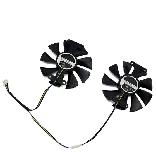 GA91S2U PowerColor Red Devil RX580 GPU Cooler Cooling Fan for Radeon Red Dragon AX RX 480 470 580 Video Cards As Replacement Fan