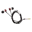 Wired Earphones Hi-Fi Sound Headphones for Moto G Stylus 5G - Handsfree Mic Headset Wooden Earbuds in-Ear Earpieces Microphone Compatible…