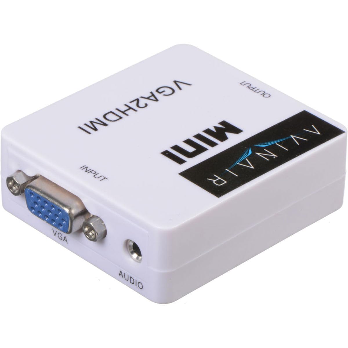 AVInAir Mini VGA to HDMI Converter (Plastic Case), White (AV-SF-VGH101B)