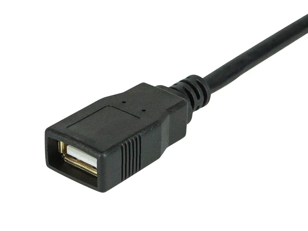 iMBAPrice Premium 10 Feet Long USB 2.0 Extender Cable - A Male to A Female 28/24AWG Extension Gold Plated Cable (Black)