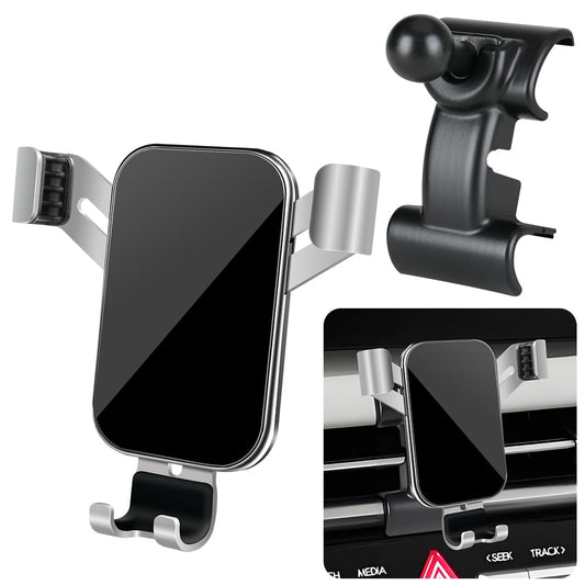 LUNQIN Car Phone Holder for Hyundai Tucson 2025 2026 and Hyundai Santa Cruz 2025 2026 Auto Interior Accessories Best Cell Phones Mount Cellphone