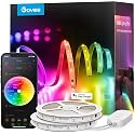 Govee 100ft RGBIC LED Strip Lights, Smart LED Lights Work with Alexa and Google Assistant, LED Lights for Bedroom WiFi App Control Segmented DIY