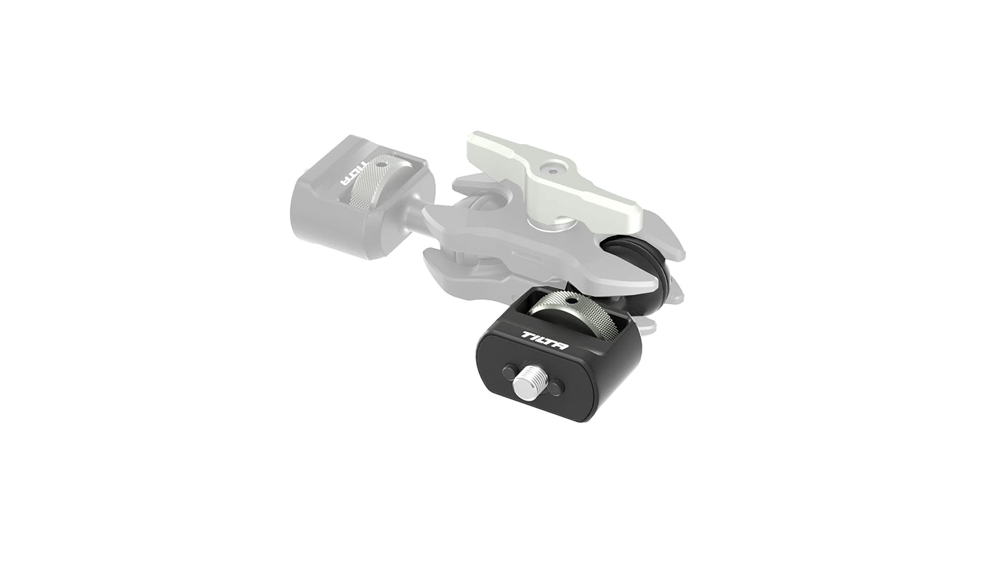 Tilta Ball Joint for Mini Articulating Arm | Attach to 1/4"-20 Compatible with SmallHD Locating Pins | Mounting Options Include Arri Rosette, Cold
