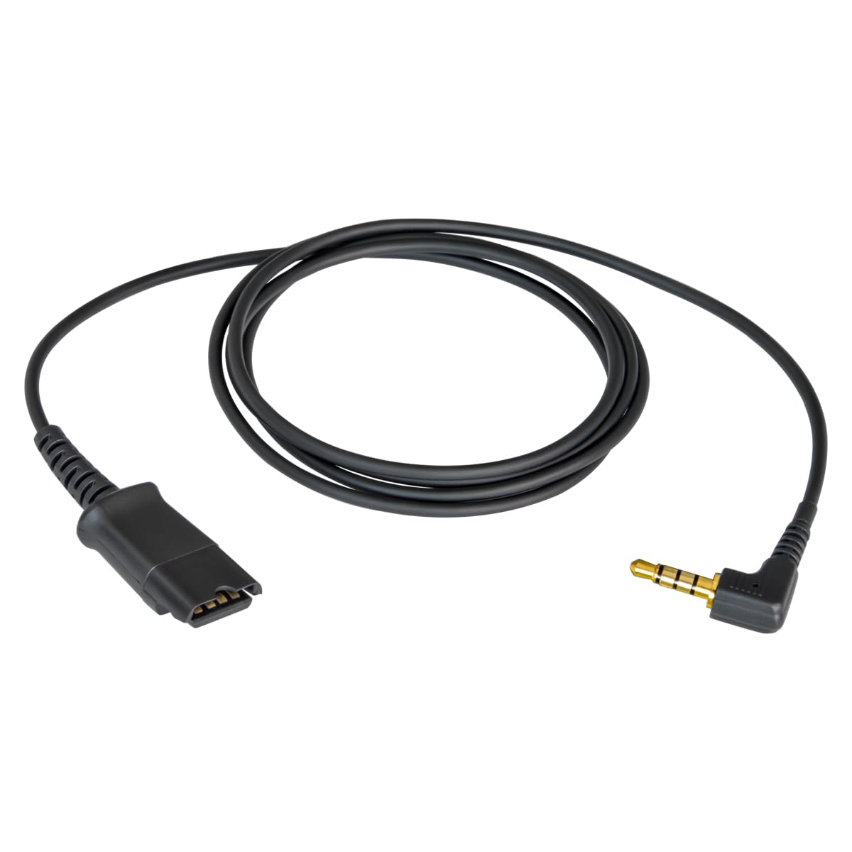 3.5mm Headset Adapter Cable Compatible with Plantronics QD for Android Cell Phone Smartphone Tablet Mac Laptop & Other Smart Devices with Single…