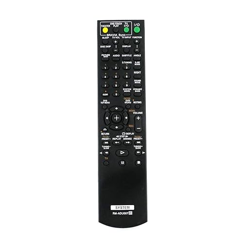 RM-ADU007 Replace Remote fit for Sony AV System DAV-HDX285 DAV-HDX475 DAV-HDX287WC