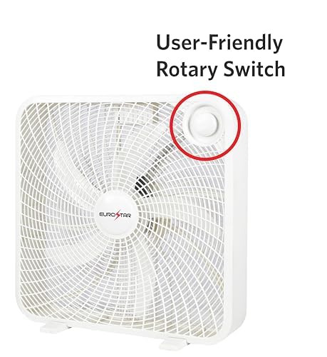 EUROSTAR FBF20W 20" Box Fan