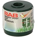 RAB Lighting MCAP2VG Mighty Post Cap for 2" Pipe, 2-3/8" OD x 2-3/4" Height, Verde Green, Multicolor