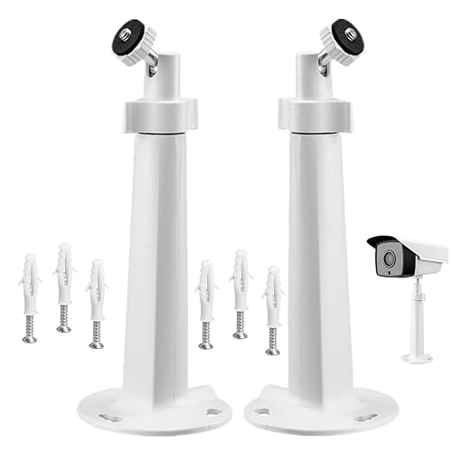 BeElion Security Camera Universal Mounting Bracket, Wall Ceiling Mounts Stand Holder Bracket Adjustable Compatible with Wireless Arlo Pro Security
